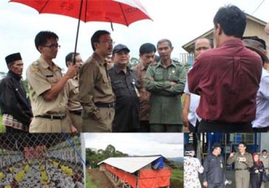 Kunjungan Kerja Dirjen Peternakan dan Kesehatan Hewan di Kabupaten Ciamis Provinsi Jawa Barat